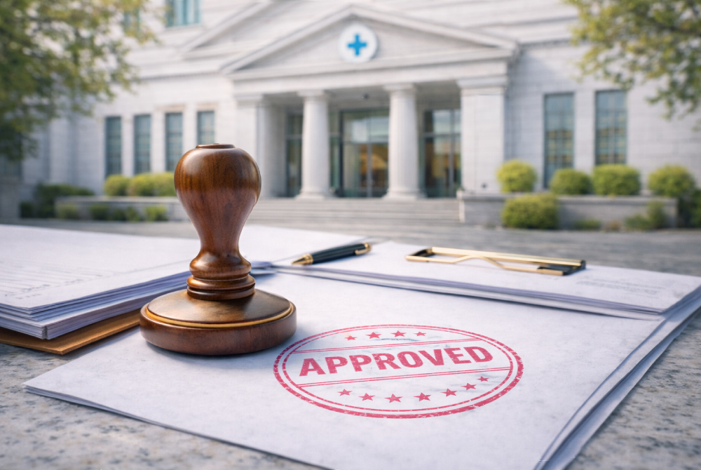 Visuel conformité et approbation réglementaire